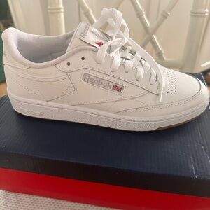 Reebok Classic White Leather Sneakers